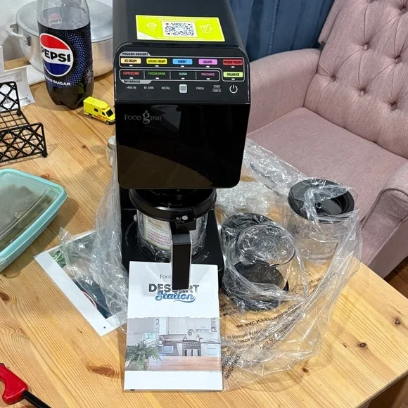 Black Ice Cream Maker